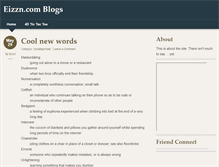Tablet Screenshot of eizzn.com
